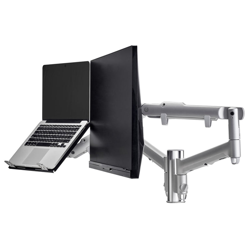 Dual Dynamic LCD Arm Monitor + Notebook Combo