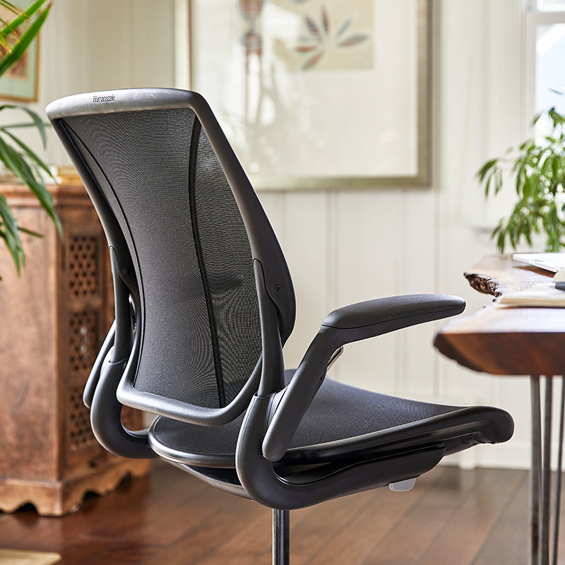 World One is an updated version of Niels Diffrient's renowned World chair,