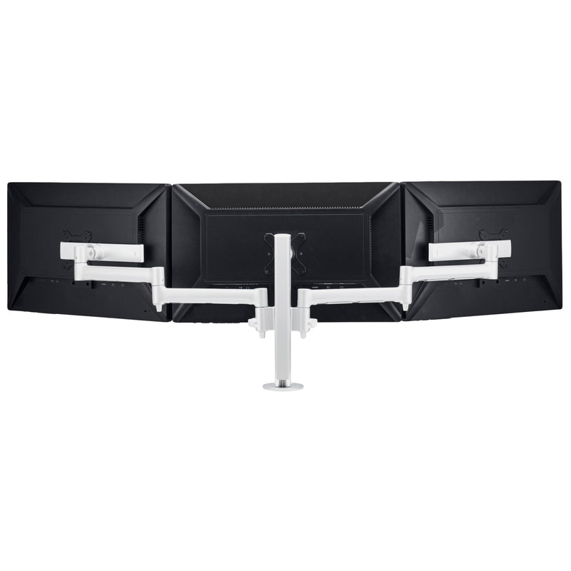 Triple LCD Monitor arm with sliders