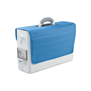 Hotbox 2 - Laptop Carry Case - Cool blue Laptop carrier storage