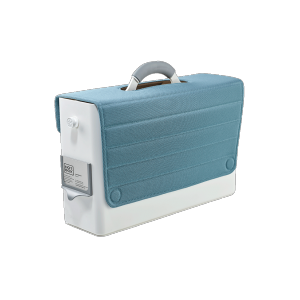 Hotbox 2 - Laptop Carry Case - Toned blue stylish Laptop carrier storage