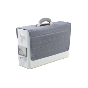 Hotbox 2 - Laptop Carry Case - Stylish pewter grey Laptop carrier storage